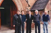 Firmstart staff with Anthony H Wilson 1994
